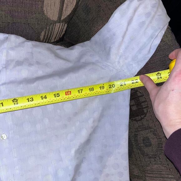 Etro Milano Light Blue Patterned Dress Shirt Size 40 Made In Italy - Picture 8 of 8